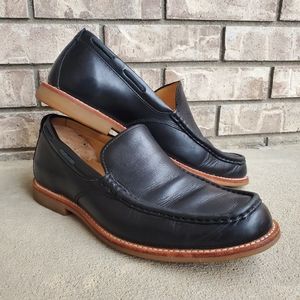 UGG Via Ponte Leather Men's slip-on loafers rounded toe men's shoes loafer C